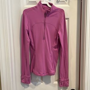 Lululemon Half Zip Pink Pullover size 2